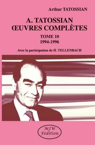 Oeuvres complètes. Tome 10, 1994-1996