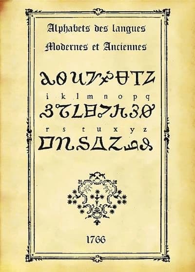 Alphabets des Langues Modernes & Anciennes (3e édition)