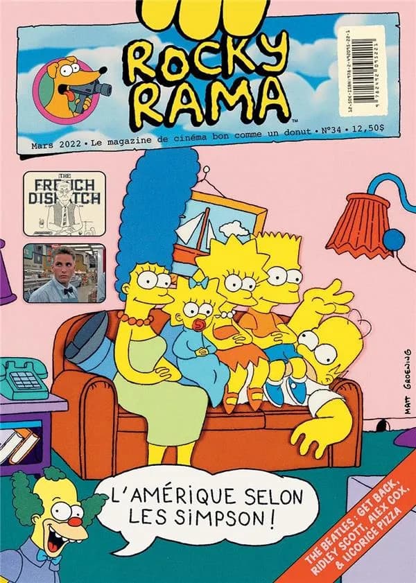 L' Amérique selon les Simpson : The Beatles : get back, Ridley Scott, Alex Cox & Licorice Pizza.