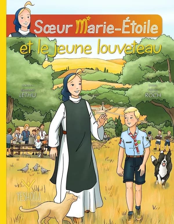 Soeur Marie-Étoile et le jeune louveteau