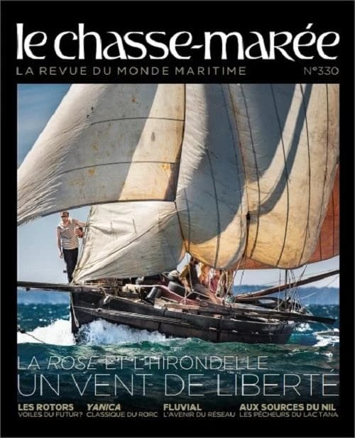 Le Chasse-Marée, la revue du monde maritime n.330 : la rose et l'hirondelle : un vent de liberté