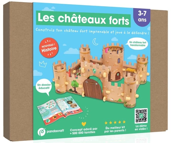 Les châteaux forts : Construis ton château fort imprenable et joue à le défendre !