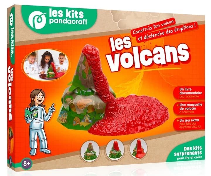 Les volcans : Construis ton volcan et déclenche des éruptions !