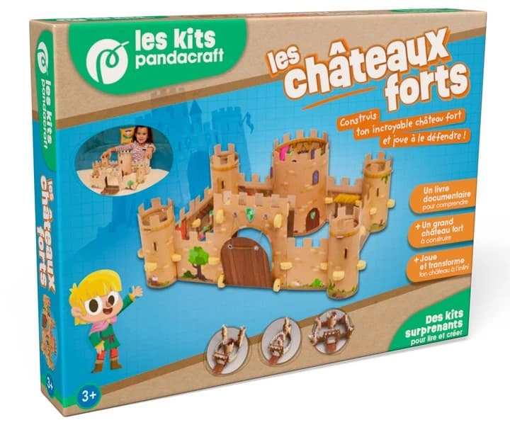 Les châteaux forts : Construis ton incroyable château fort et joue à le défendre !