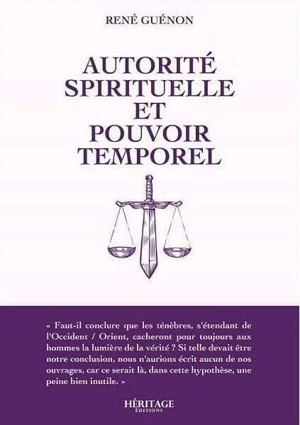Autorité spirituelle et pouvoir temporel