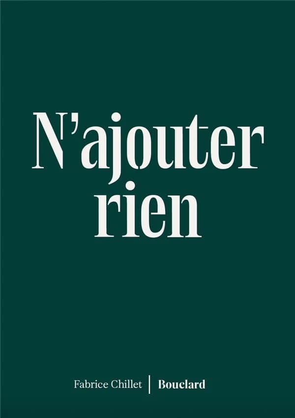 N'ajouter rien