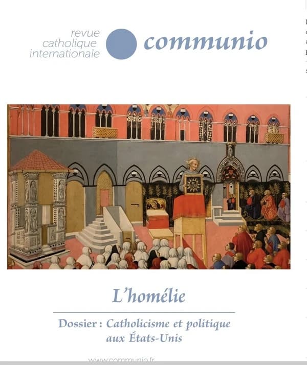 Revue Communio : L'homélie