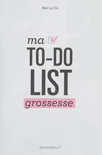 Ma to-do list grossesse