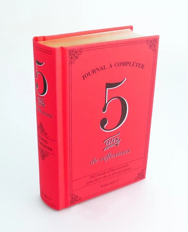 5 ans de réflexions : Journal à compléter