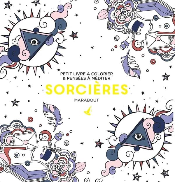 Le petit livre de coloriages : Sorcières : Petit livre à colorier & pensées à méditer : [Album à colorier]