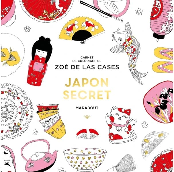 Japon Secret : [Album à colorier]