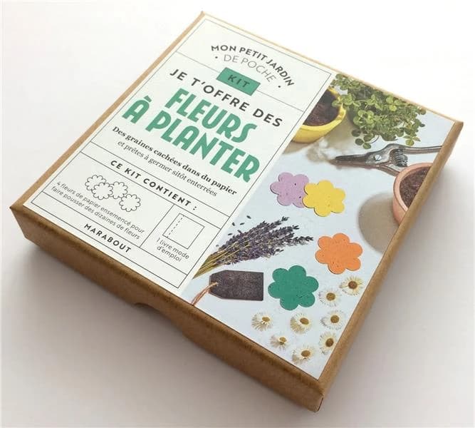 Kit : je t'offre des fleurs à planter