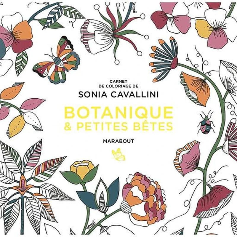 Botanique : Le petit livre de coloriages