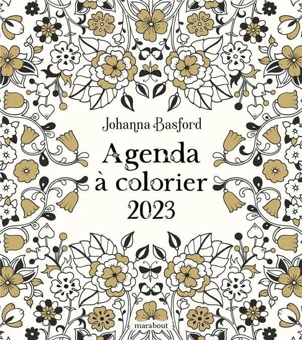 Agenda à colorier : 2023 : [Album à colorier]