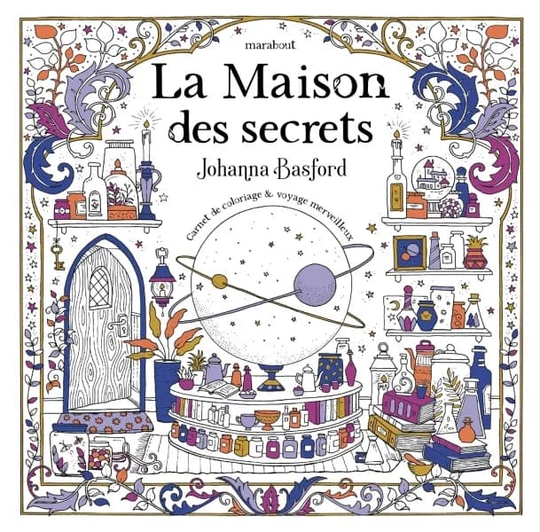 La maison des secrets : [Album à colorier]