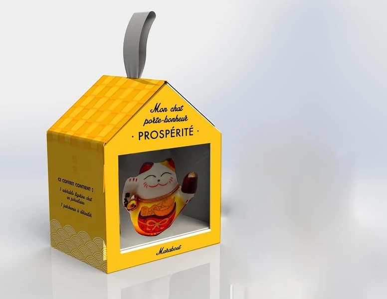 Mon chat porte-bonheur : prospérité