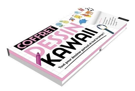COFFRET DESSIN KAWAII