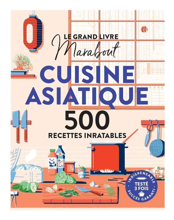 Cuisine asiatique : 500 recettes inratables