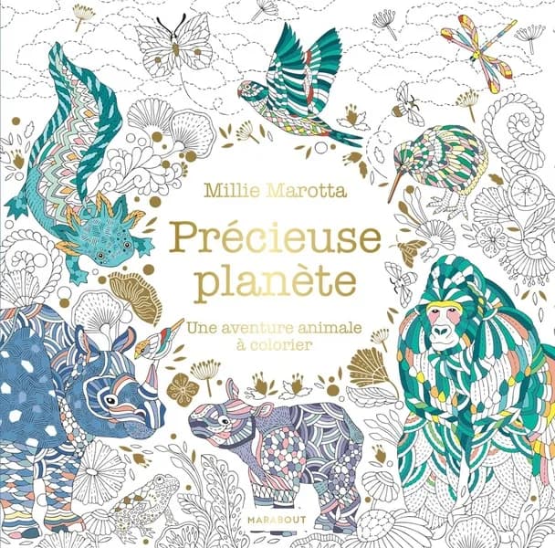 Précieuse planète : Une aventure à colorier : [Album à colorier]