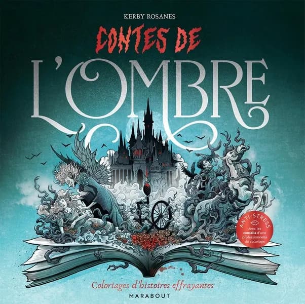Contes de l'ombre : Coloriages d'histoires effrayantes
