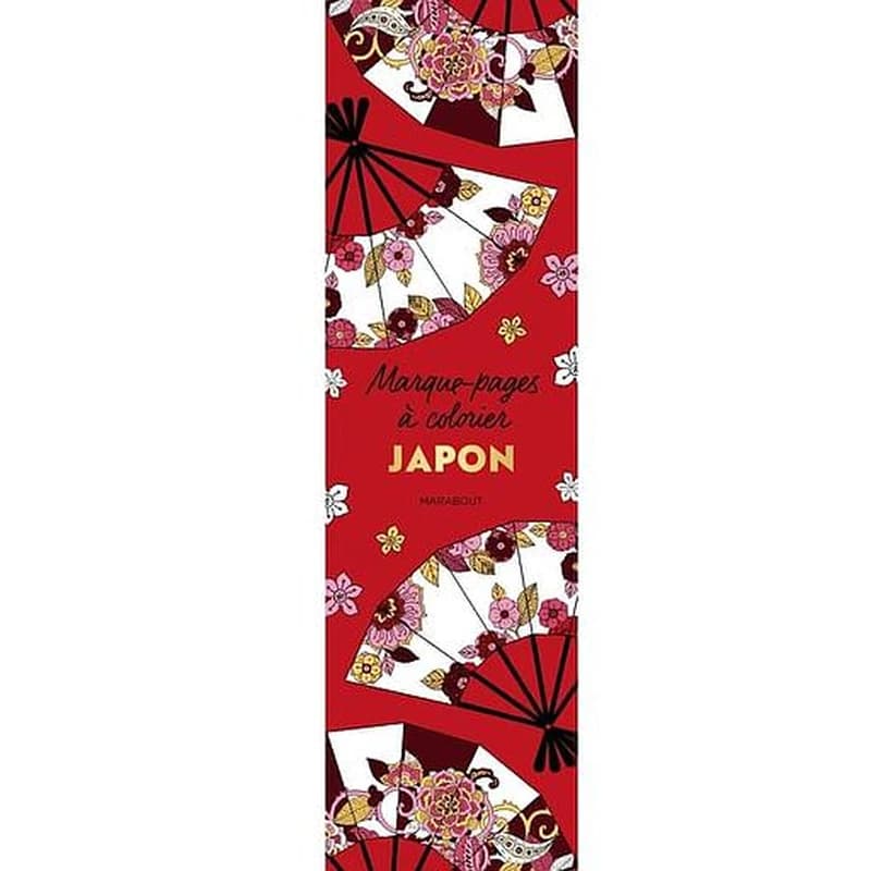 Marque-pages à colorier : Japon
