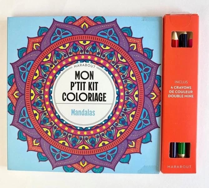 Mon p'tit kit coloriage : Mandalas