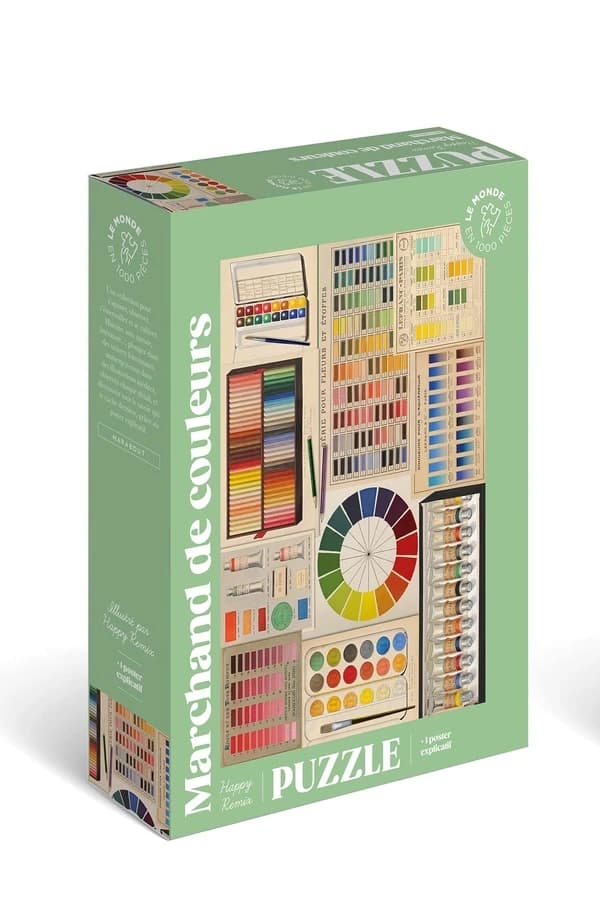 Puzzle : Marchand de couleurs