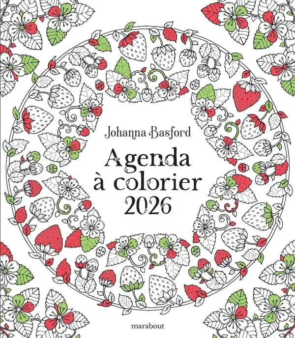 Agenda à colorier (édition 2026)
