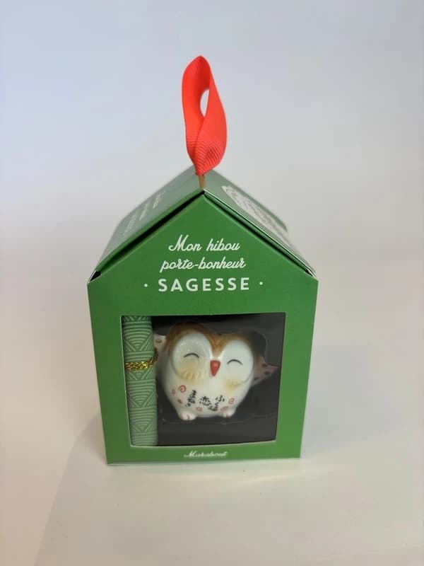 Mon hibou porte-bonheur : Sagesse