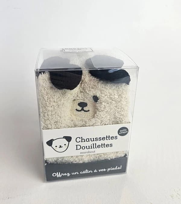 Mes chaussettes douillettes : Chien