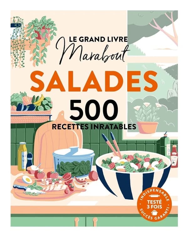Salades : 500 recettes inratables