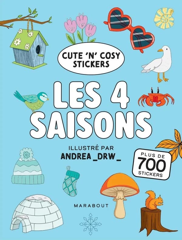 Les 4 saisons : Plus de 700 stickers