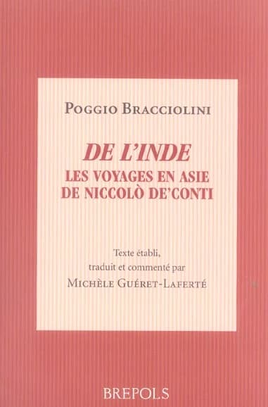De l'Inde : les voyages en Asie de Niccolò de' Conti