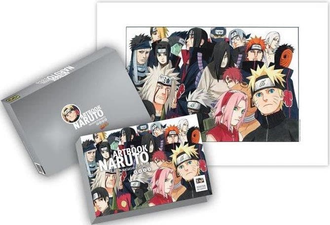 Naruto ; coffret ; artbook