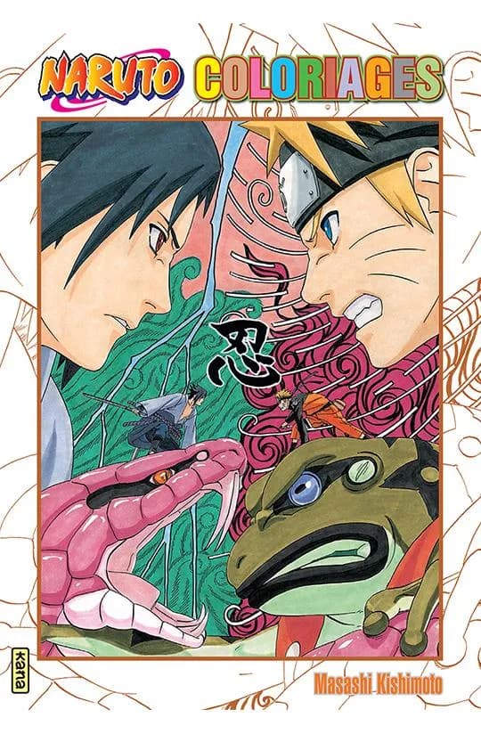 Naruto coloriages : [album à colorier]