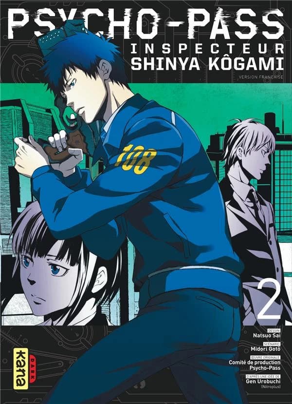 Psycho-pass ; inspecteur Shinya Kôgami Tome 2