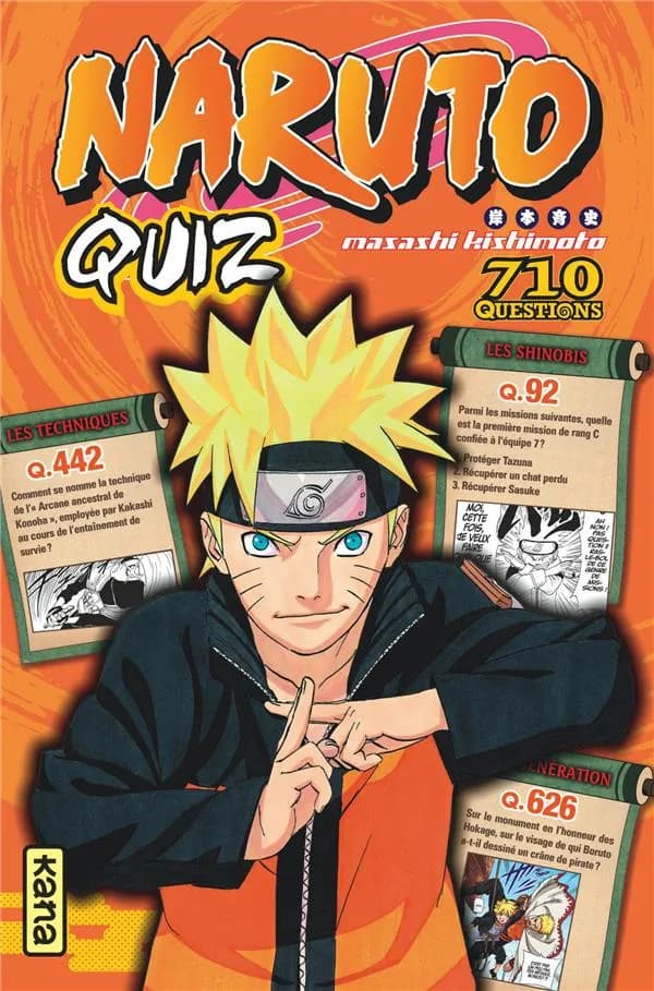 "Naruto" quiz : 710 questions