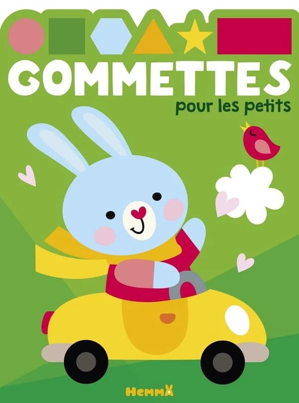 Gommettes pour les petits : lapin : [Autocollant]