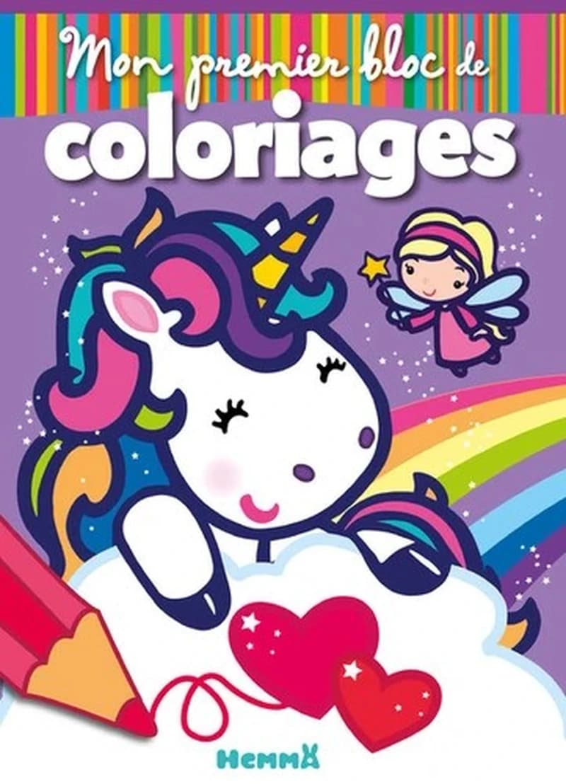 Mon premier bloc de coloriages : [Album à colorier]