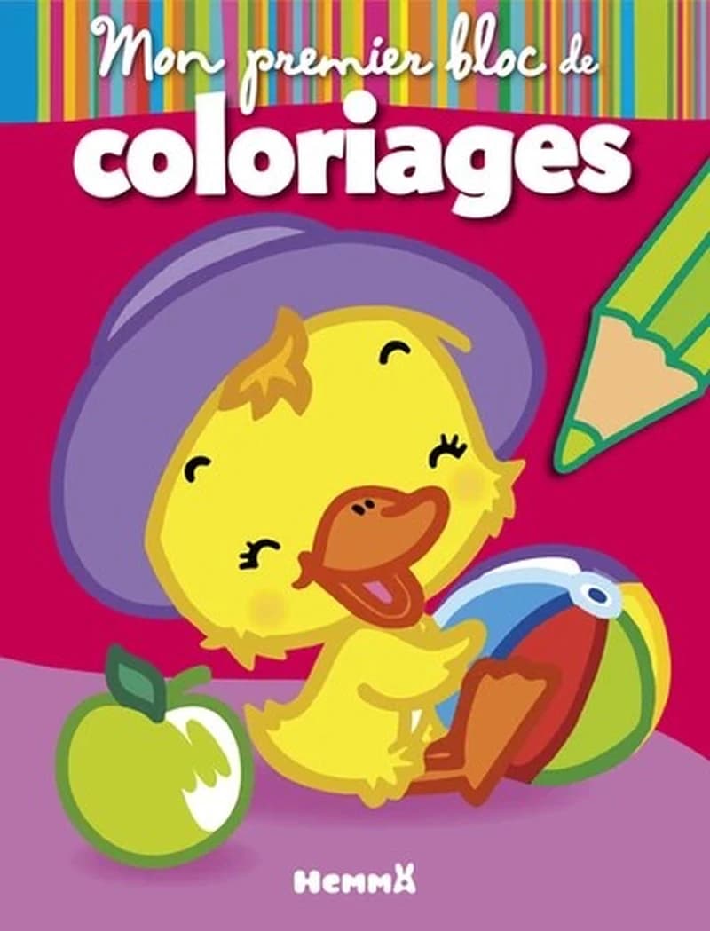 Mon premier bloc de coloriages Vive les vacances !
