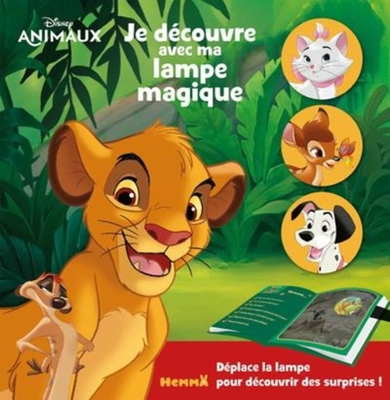 Disney animaux - Je découvre avec ma lampe magique