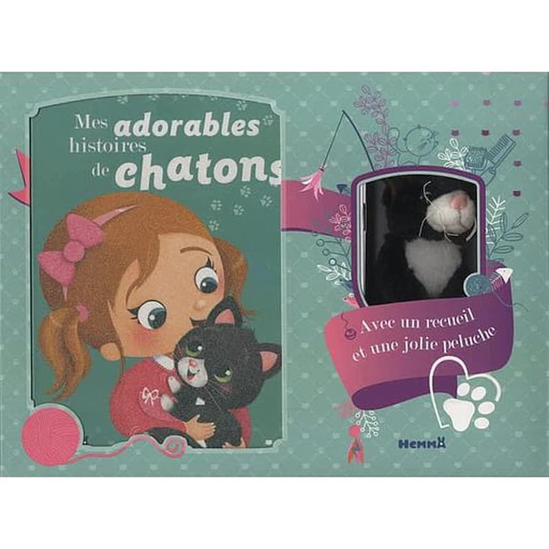 Mes adorables histoires de chatons - Avec un recueil et une jolie peluche