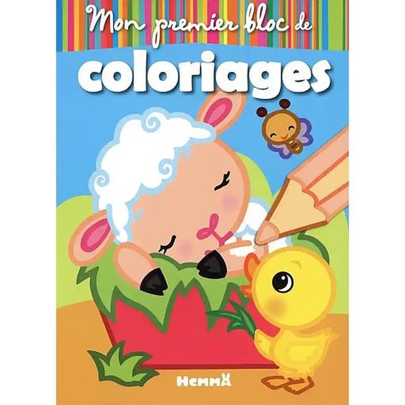 Mon premier bloc de coloriages