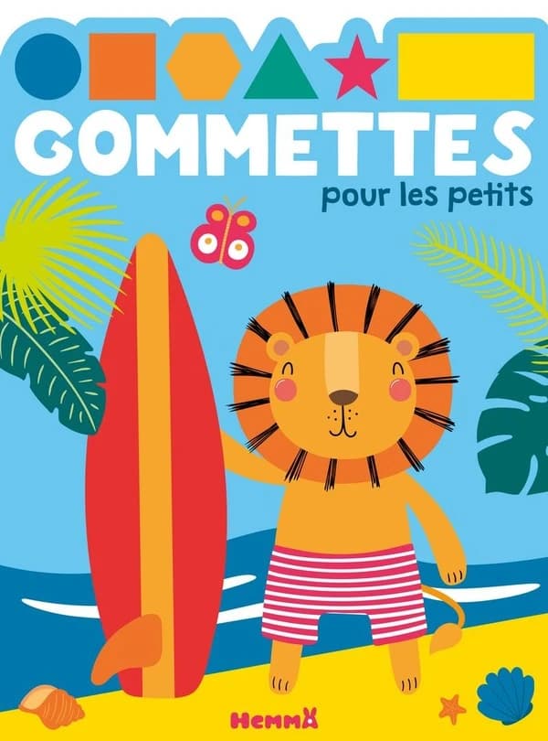 Gommettes pour les petits : [Lion] : [Autocollant]