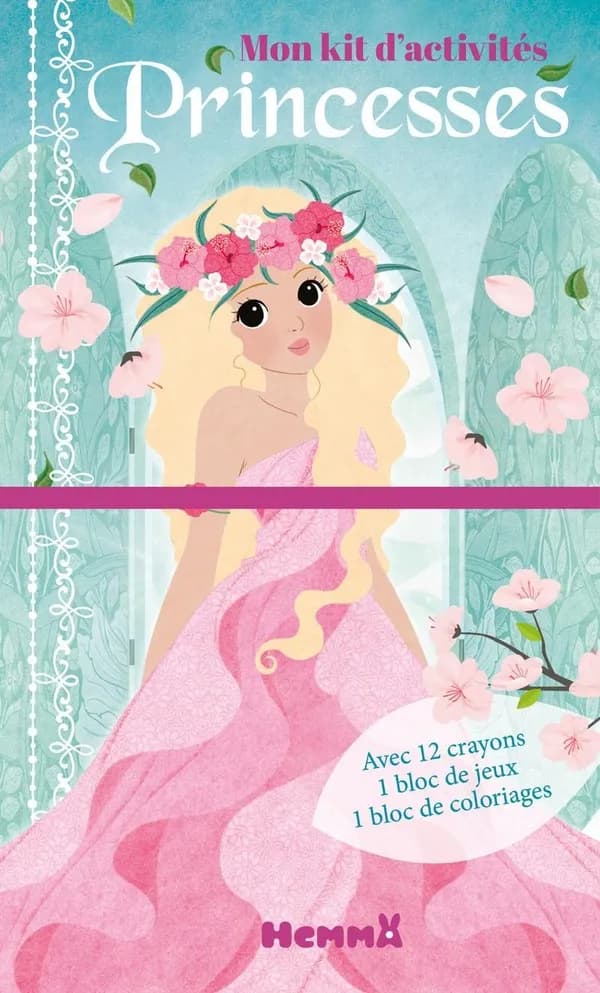Mon kit d'activités : Princesses : [Album de jeux et d'activités pour enfants]