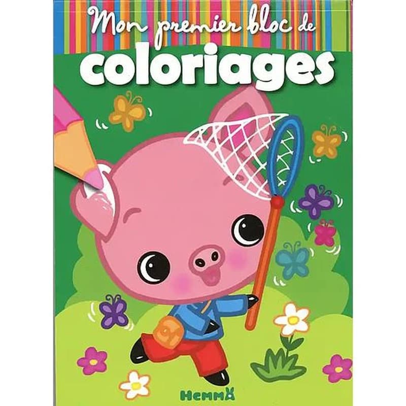Mon premier bloc de coloriages : [Album à colorier]