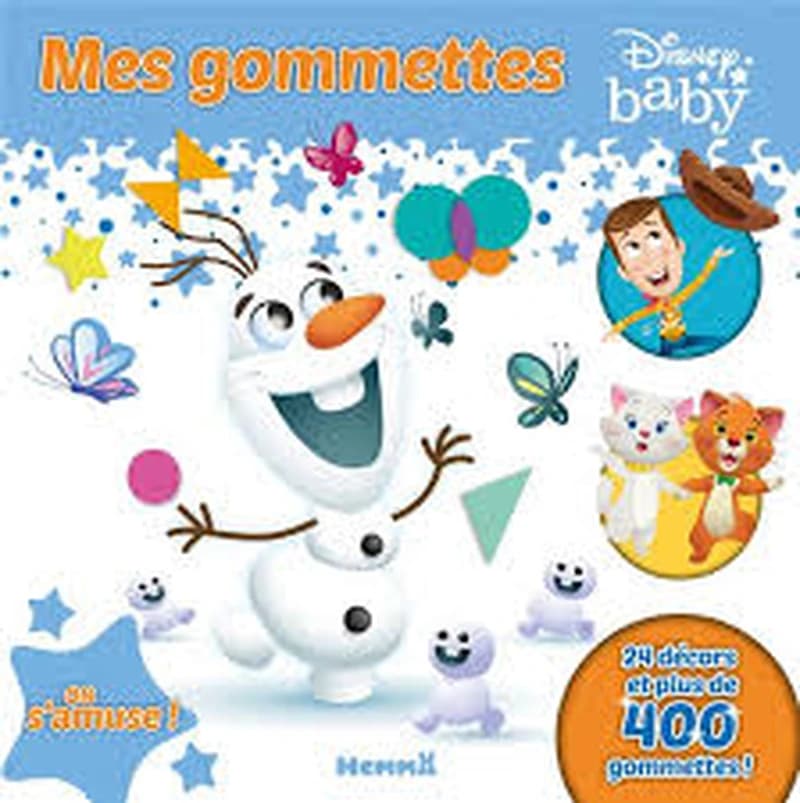 Mes gommettes : Disney Baby : on s'amuse ! : [Autocollant]