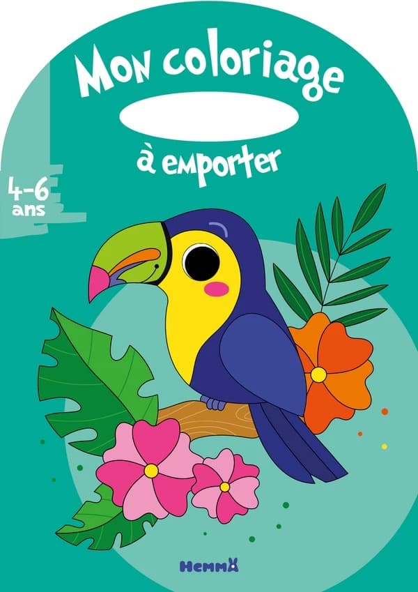 Mon coloriage à emporter : [toucan] : [Album à colorier]
