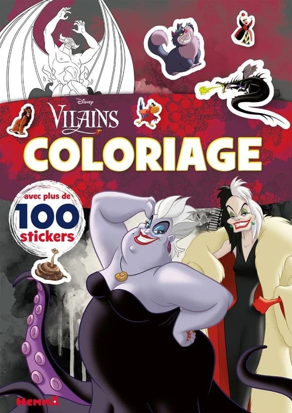 Coloriage : Disney Vilains : [Album à colorier]