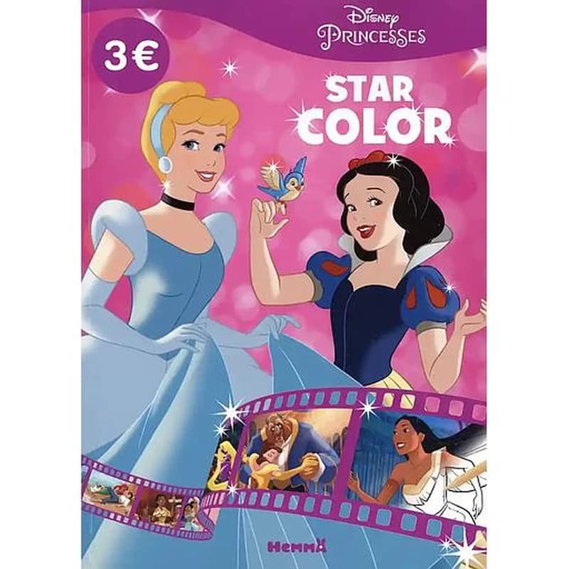 Star color : Disney Princesses : [Album à colorier]